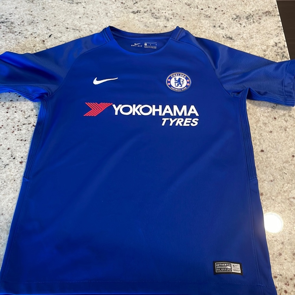 Nike Soccer Jersey, Chelsea FC, Youth Large